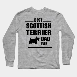 Scottish Terrier Dad Long Sleeve T-Shirt